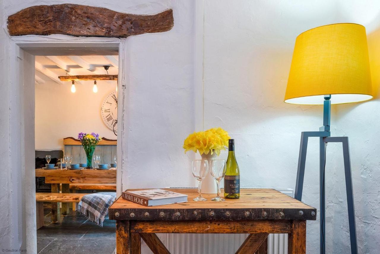 Bryn-crug Farmhouse & Cottage At Geufron Farm - Dog Friendly מראה חיצוני תמונה